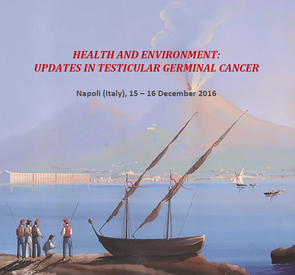 Convegno Health and Environment: Updates in testicular germinal cancer, il 15 e il 16 dicembre a Napoli.